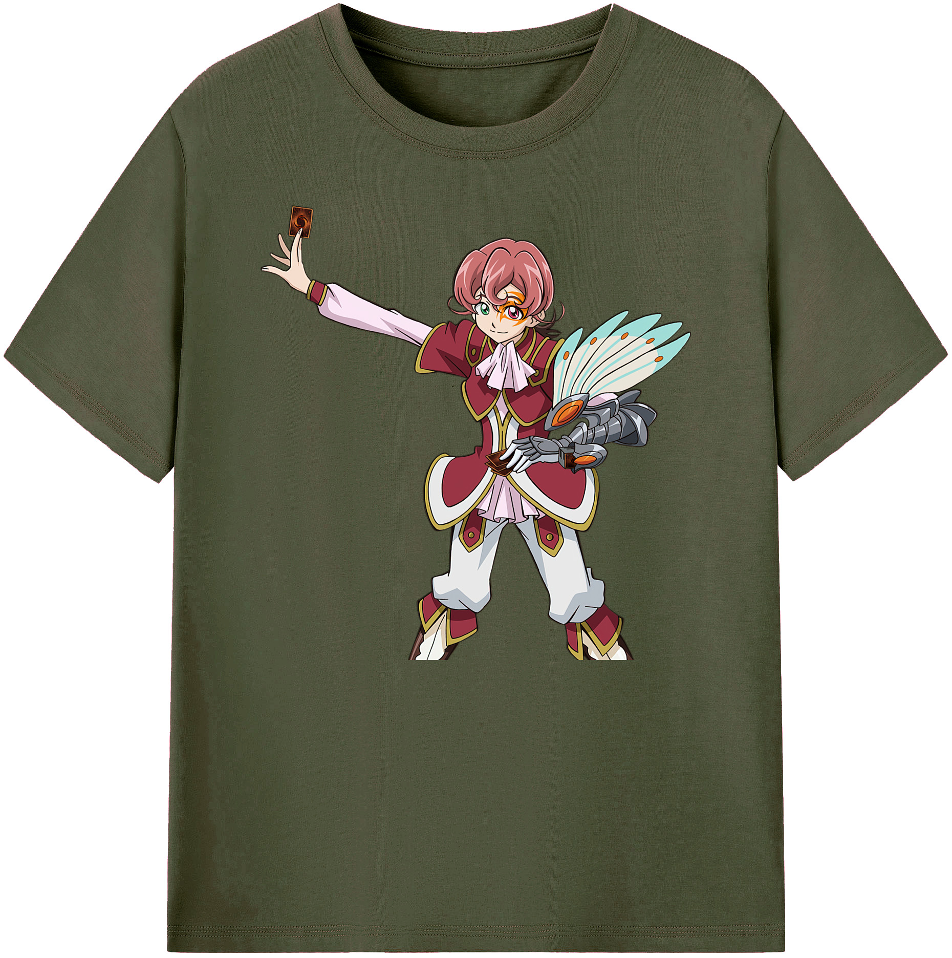 （画像用） 遊☆戯☆王 Yu-Gi-Oh! 綿100％ メンズ半袖Tシャツ｜肌触りやわらか＆通気性